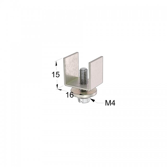 HEAVY DUTY CURTAIN RAIL STOP